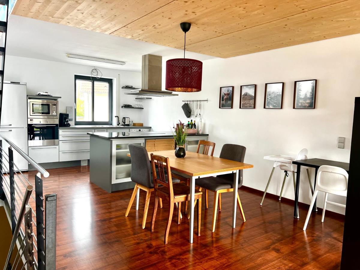 Mopa - Stylisch Wohnen Zwischen Alb Und Legoland Villa Leipheim Esterno foto